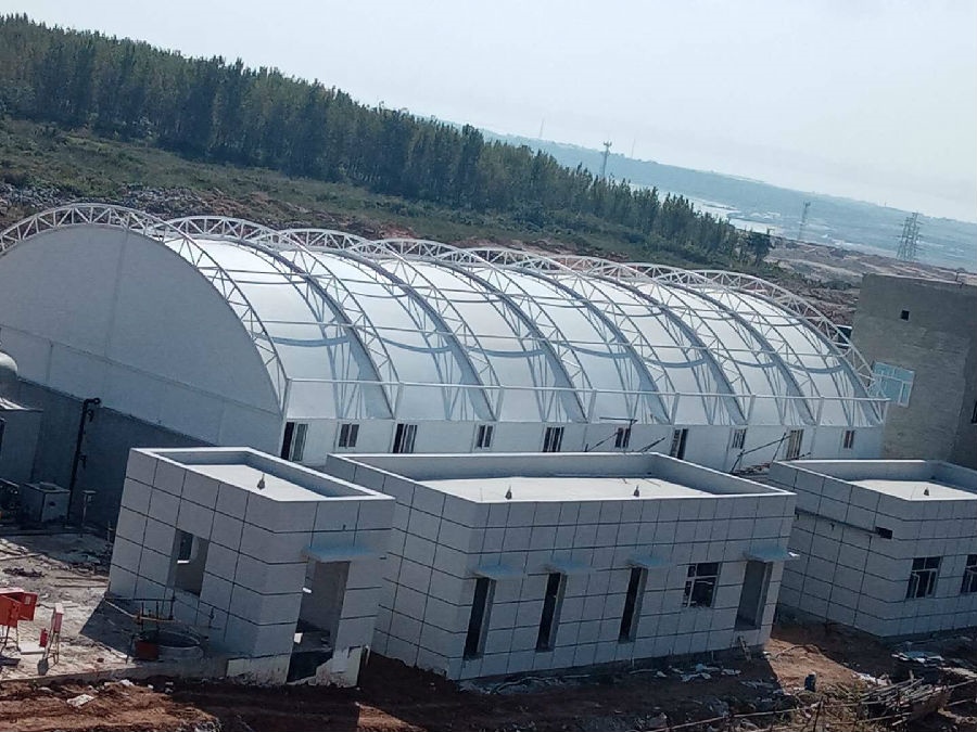 膜式污水池加盖构造设计中的技术措施